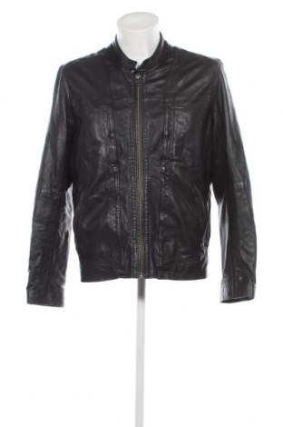 Pánska kožená bunda  Guess, Veľkosť M, Farba Čierna, Cena  94,77 €