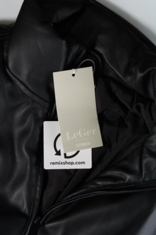 Pánska kožená bunda  LeGer By Lena Gercke X About you, Veľkosť S, Farba Čierna, Cena  53,09 €