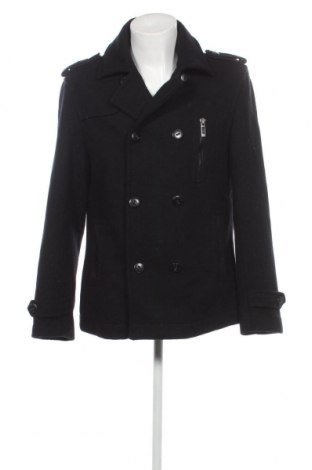 Ανδρικά παλτό Angelo Litrico, Μέγεθος L, Χρώμα Μαύρο, Τιμή 15,22 €