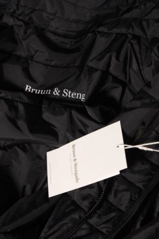 Мъжко палто Bruun & Stengade, Размер S, Цвят Черен, Цена 188,65 лв.