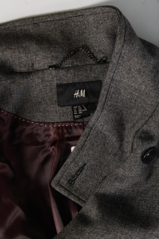 Palton de bărbați H&M, Mărime L, Culoare Gri, Preț 130,23 Lei