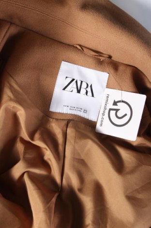 Ανδρικά παλτό Zara, Μέγεθος M, Χρώμα Καφέ, Τιμή 47,28 €