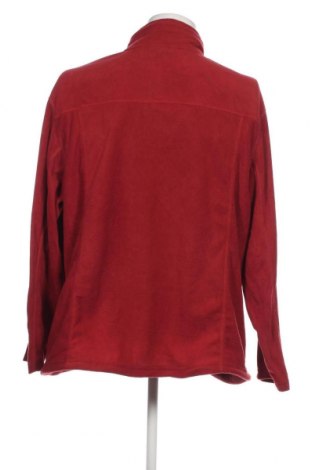 Ανδρική ζακέτα fleece, Μέγεθος XXL, Χρώμα Κόκκινο, Τιμή 10,85 €