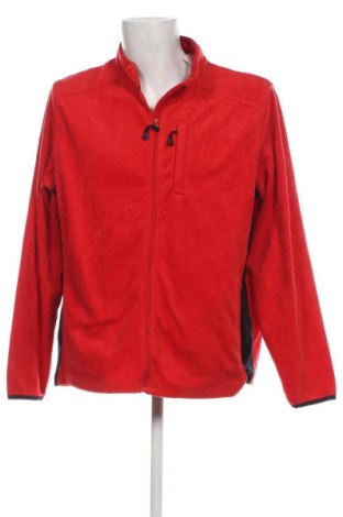 Ανδρική ζακέτα fleece Crivit, Μέγεθος XL, Χρώμα Κόκκινο, Τιμή 8,44 €