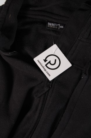 Ανδρική ζακέτα fleece Infinity, Μέγεθος XL, Χρώμα Μαύρο, Τιμή 24,12 €