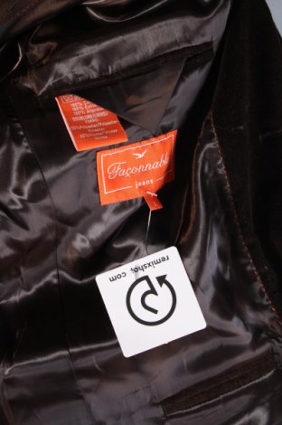 Ανδρικό σακάκι Faconnable, Μέγεθος L, Χρώμα Καφέ, Τιμή 20,97 €