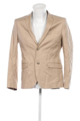 Ανδρικό σακάκι H&M, Μέγεθος L, Χρώμα  Μπέζ, Τιμή 13,80 €
