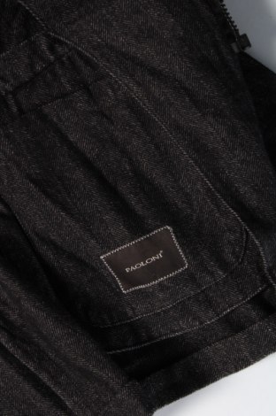 Ανδρικό σακάκι Paoloni, Μέγεθος M, Χρώμα Μαύρο, Τιμή 41,07 €