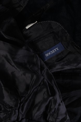 Ανδρικό σακάκι Society, Μέγεθος L, Χρώμα Μπλέ, Τιμή 8,17 €