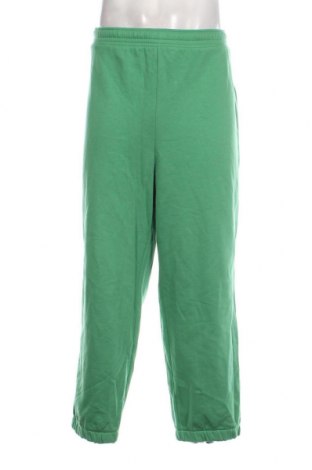 Мъжко спортно долнище H&M, Размер XL, Цвят Зелен, Цена 29,00 лв.