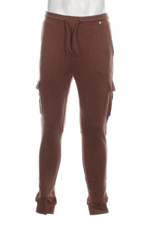 Pantaloni trening de bărbați Urban Classics, Mărime M, Culoare Maro, Preț 183,55 Lei