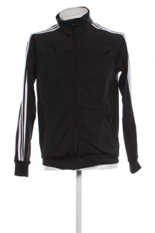 Ανδρική αθλητική ζακέτα Adidas, Μέγεθος S, Χρώμα Μαύρο, Τιμή 23,75 €