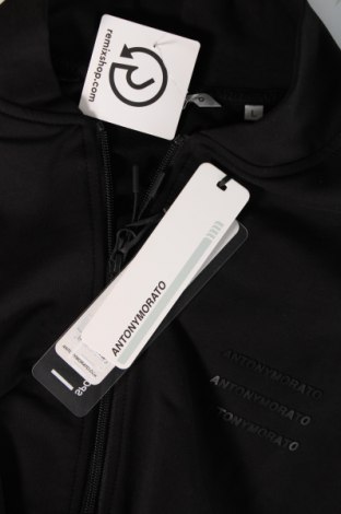 Bluză trening de bărbați Antony Morato, Mărime L, Culoare Negru, Preț 266,45 Lei