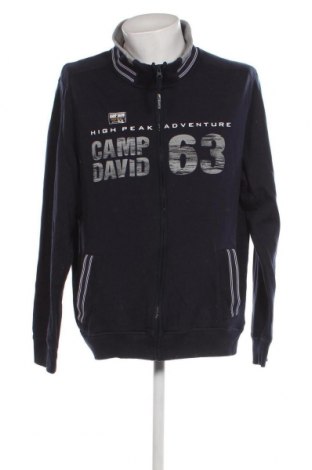 Ανδρική αθλητική ζακέτα Camp David, Μέγεθος XL, Χρώμα Μπλέ, Τιμή 29,69 €
