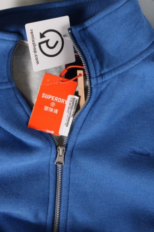 Ανδρική αθλητική ζακέτα Superdry, Μέγεθος M, Χρώμα Μπλέ, Τιμή 62,06 €