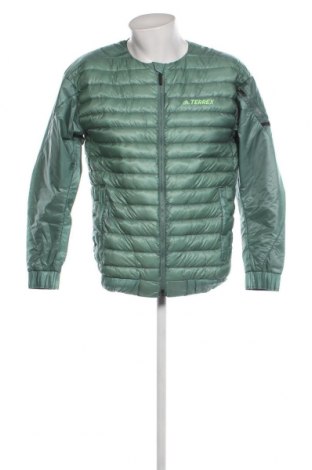 Ανδρικό μπουφάν Adidas, Μέγεθος S, Χρώμα Πράσινο, Τιμή 57,66 €
