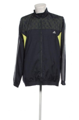 Herrenjacke Adidas, Größe XXL, Farbe Blau, Preis 45,09 €