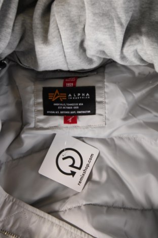 Pánska bunda  Alpha Industries, Veľkosť S, Farba Sivá, Cena  112,37 €