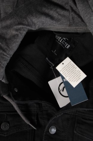 Ανδρικό μπουφάν Hollister, Μέγεθος L, Χρώμα Μαύρο, Τιμή 31,96 €