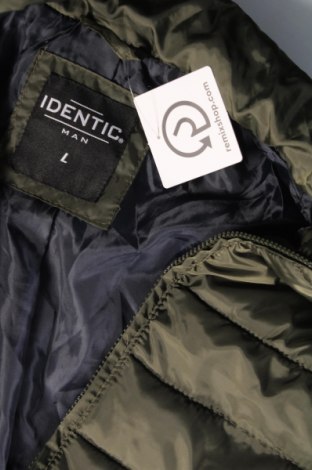 Ανδρικό μπουφάν Identic, Μέγεθος L, Χρώμα Πράσινο, Τιμή 16,50 €