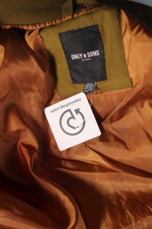 Ανδρικό μπουφάν Only & Sons, Μέγεθος XXL, Χρώμα Πράσινο, Τιμή 26,42 €