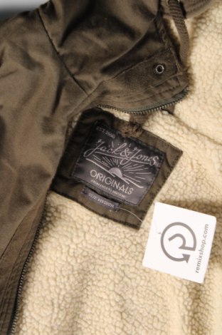 Ανδρικό μπουφάν Originals By Jack & Jones, Μέγεθος M, Χρώμα Πράσινο, Τιμή 15,44 €