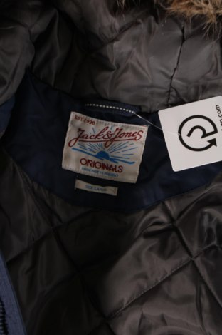 Ανδρικό μπουφάν Originals By Jack & Jones, Μέγεθος L, Χρώμα Μπλέ, Τιμή 15,74 €