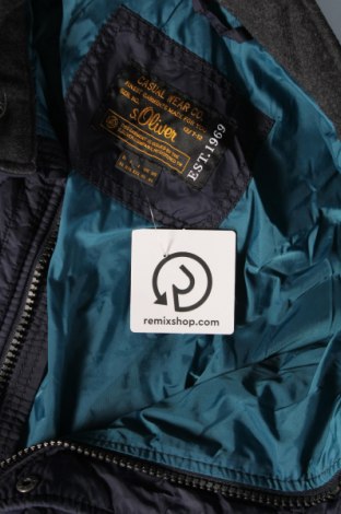 Pánska bunda  S.Oliver, Veľkosť XL, Farba Modrá, Cena  13,50 €