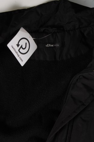 Ανδρικό μπουφάν S.Oliver, Μέγεθος XL, Χρώμα Μαύρο, Τιμή 16,82 €