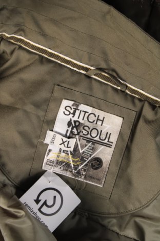 Herrenjacke Stitch & Soul, Größe XL, Farbe Grün, Preis 18,57 €