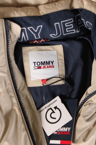 Herrenjacke Tommy Jeans, Größe L, Farbe Ecru, Preis 74,63 €