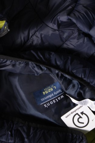 Ανδρικό μπουφάν Watson's, Μέγεθος L, Χρώμα Μπλέ, Τιμή 42,06 €
