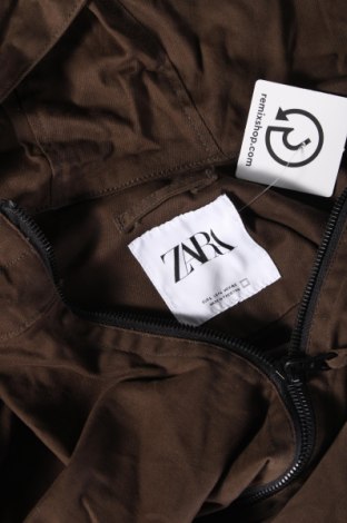 Ανδρικό μπουφάν Zara, Μέγεθος L, Χρώμα Πράσινο, Τιμή 12,17 €
