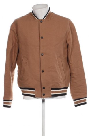 Ανδρικό μπουφάν Zara, Μέγεθος L, Χρώμα  Μπέζ, Τιμή 17,81 €