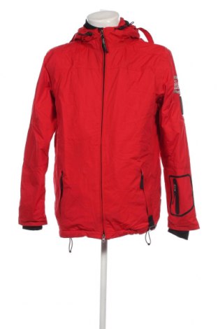 Мъжко яке за зимни спортове Marin Alpin, Размер L, Цвят Червен, Цена 40,80 лв.