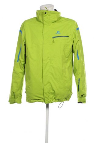 Мъжко яке за зимни спортове Salomon, Размер S, Цвят Зелен, Цена 181,35 лв.