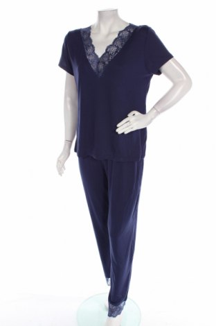Pijama Lascana, Mărime M, Culoare Albastru, Preț 155,26 Lei