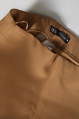 Пола - панталон Zara, Размер M, Цвят Бежов, Цена 30,32 лв.