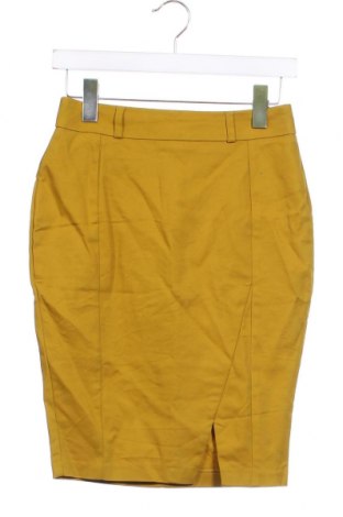 Φούστα F&F, Μέγεθος XS, Χρώμα Κίτρινο, Τιμή 5,83 €