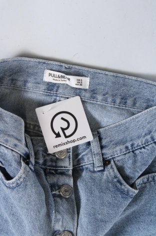 Пола Pull&Bear, Размер S, Цвят Син, Цена 36,23 лв.