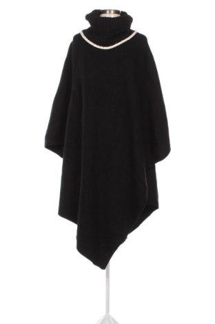 Pončo  Zara Knitwear, Veľkosť S, Farba Čierna, Cena  22,45 €