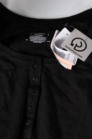 Γυναικείο πουκάμισο εγκυμοσύνης Target, Μέγεθος XS, Χρώμα Μαύρο, Τιμή 11,38 €
