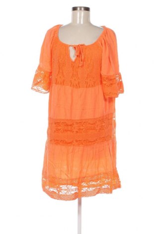 Šaty , Velikost M, Barva Oranžová, Cena  367,00 Kč