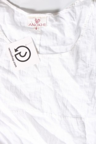 Kleid Anokhi, Größe S, Farbe Weiß, Preis 17,40 €