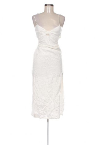 Φόρεμα Bershka, Μέγεθος XS, Χρώμα Λευκό, Τιμή 28,45 €