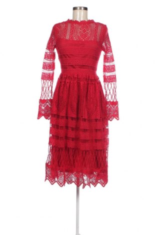 Φόρεμα Boohoo x Madison Beer, Μέγεθος S, Χρώμα Κόκκινο, Τιμή 23,71 €