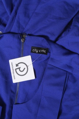 Kleid City Chic, Größe 3XL, Farbe Blau, Preis € 20,18