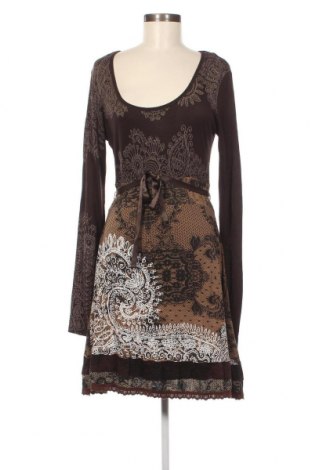 Φόρεμα Desigual, Μέγεθος XL, Χρώμα Καφέ, Τιμή 21,39 €