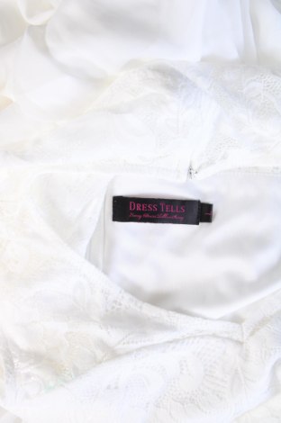 Φόρεμα Dress Tells, Μέγεθος L, Χρώμα Λευκό, Τιμή 23,71 €