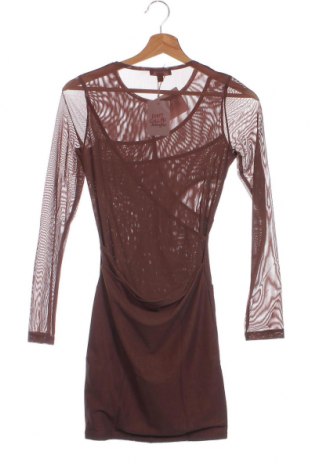 Kleid Jennyfer, Größe XS, Farbe Braun, Preis 5,45 €